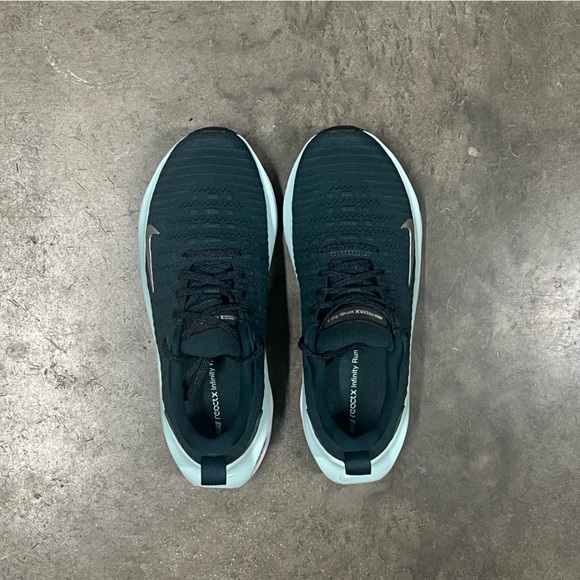 Nike ReactX Infinity Run 4 White / Teal / Dark Green Women Size 9 DR2670 301 - Picture 4 of 6